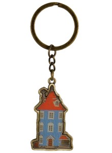 Метален ключодържател - Къщата на Мумините